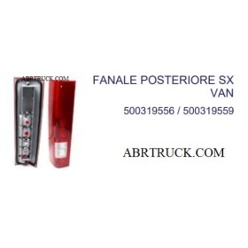 FANALE FARO LUCE POSTERIORE SX IVECO DAILY III 2000 500319556