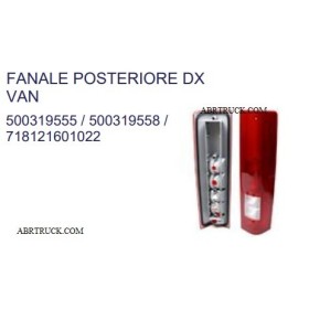 FANALE FARO LUCE POSTERIORE DX IVECO DAILY III 2000 500319555