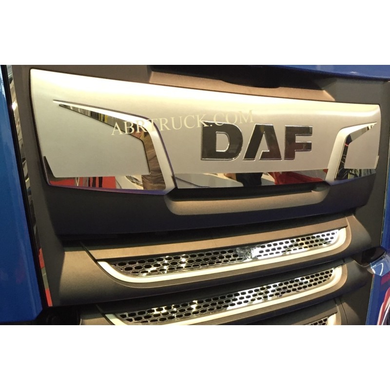 Maniglia per porta in acciaio INOX lucidato 2 pannello decorazioni per DAF CF camion 